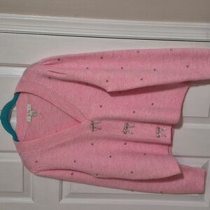 Lilly Pulitzer Ellorie rhinestone bow sweater Size Large